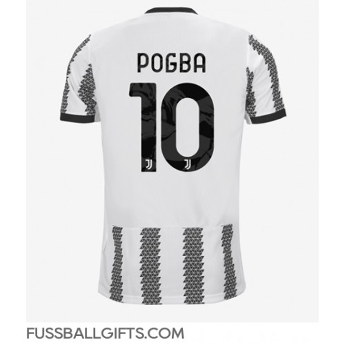 Juventus Paul Pogba #10 Fußballbekleidung Heimtrikot 2022-23 Kurzarm